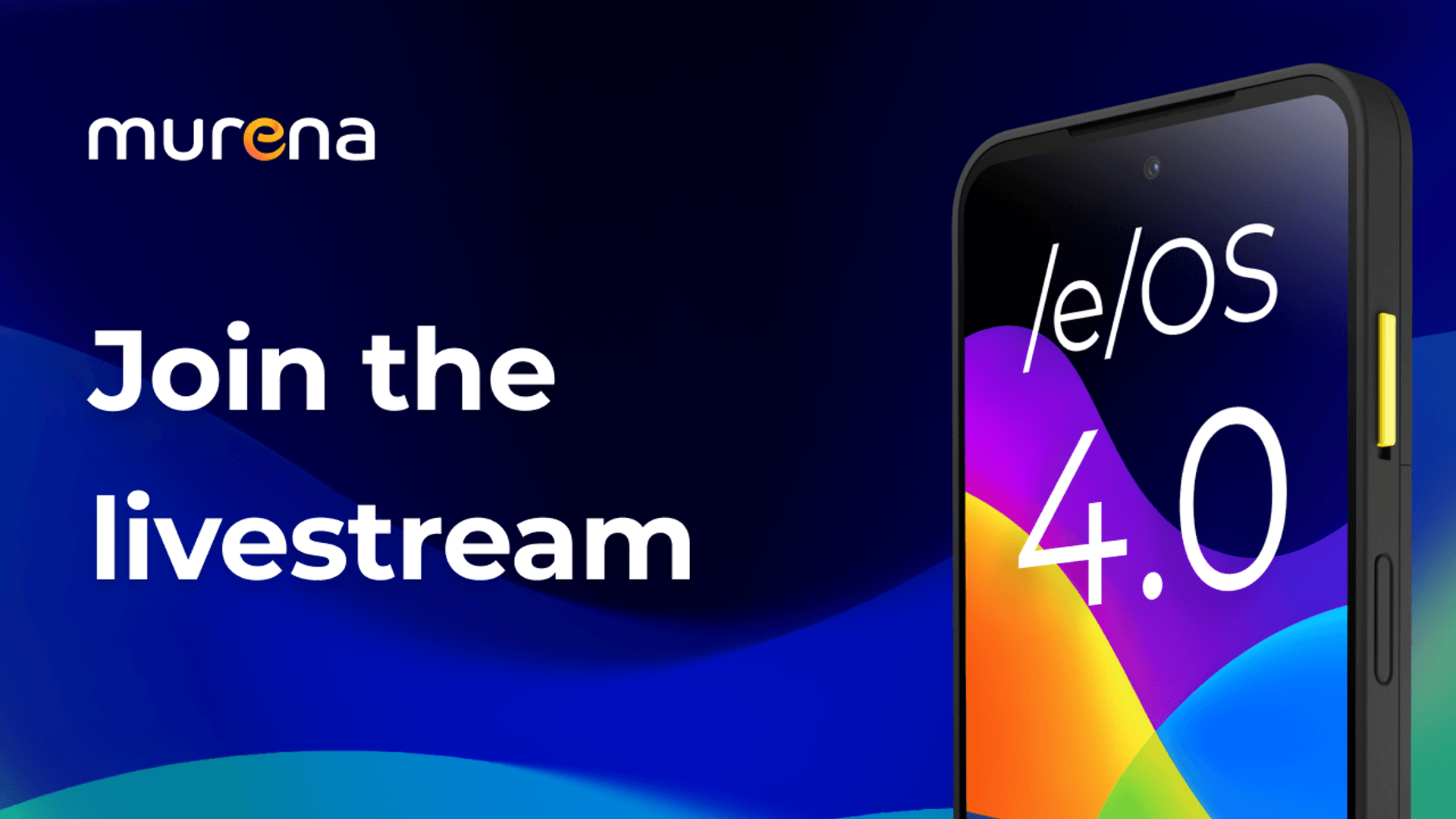 Live launch /e/OS 4.0 and new Murena Workspace features